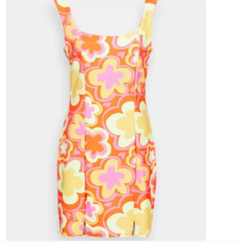 Vintage Supply Bodycon Mini Dress